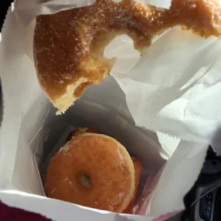 95cents a donut I think?