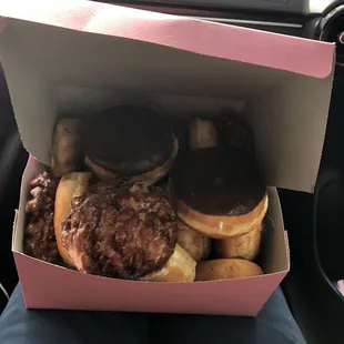 a box of doughnuts