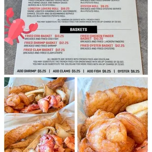 It&apos;s been awhile! Delicious shrimp, fish and lobster rolls as always @ Jax Fish Fry. Thank *‿* you Dori and staff for the warm welcome.