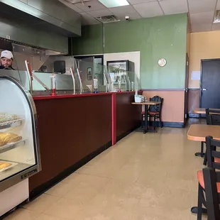 View from the seats.