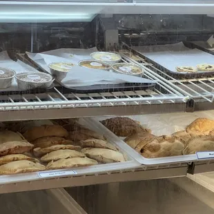 Counter available pastries.