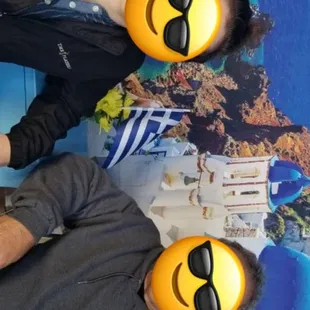 We are in Greece! (Photo booth )