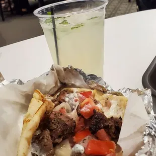 Gyros and Mojito