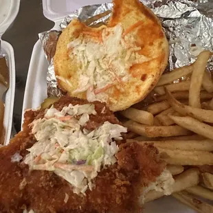 &quot;Something In-between Nashville and Buffalo&quot; Chicken Sandwich