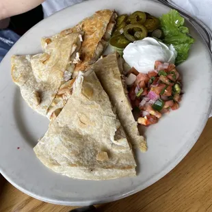 Chicken quesadilla