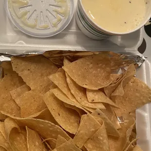 Chips and queso