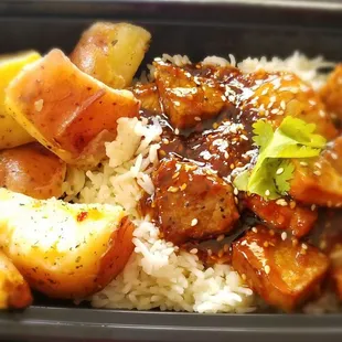 Korean beef with double Carb