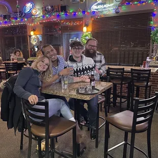 Friends drinking