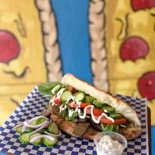 Greek Sandwich - the ONLY greek gyro on the North Shore!