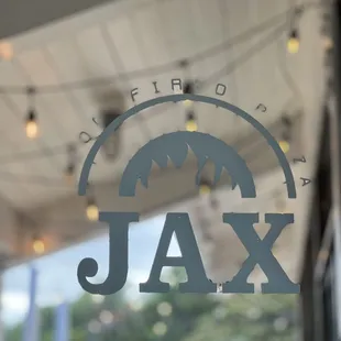 a closeup of the logo