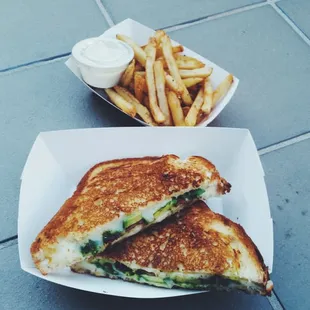 Grilled Cheese from Funkadelic Food Truck