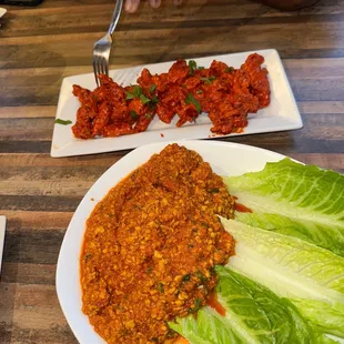 Chicken Lettuce Wraps