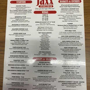 menu, sushi and sashimi