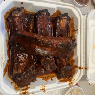 Beef Rib dinner