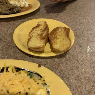 Tasty garlic bread