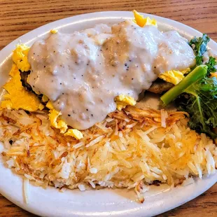 Biscuits &amp; Gravy Plate