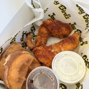 Chicken &amp; waffles