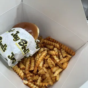 Chicken sandwich &amp; Fries