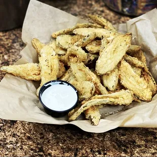 Fried pickles