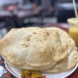 Chole Bhature Plate