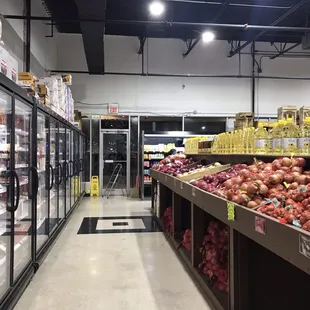 Veggies and frozen food