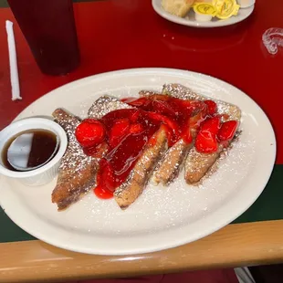 Strawberry French Toast Breakfast