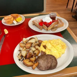 Strawberry French Toast Breakfast
