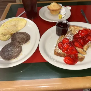 Strawberry French Toast Breakfast