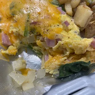 BYOO with "tomatoes" spinach helm and cheese