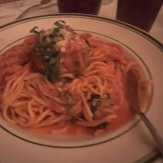 SPAGHETTI POMODORO OR BUTTER