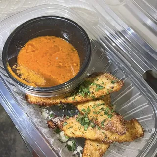 CRISPY BASIL PARMESAN TENDERS