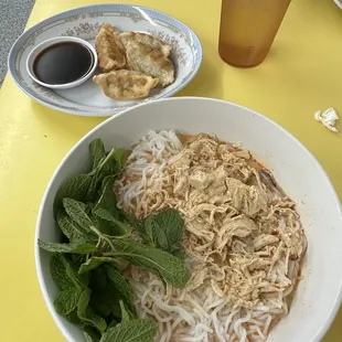 Dumplings and Khao Poon