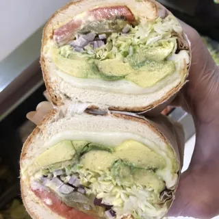 Avocado and Cheese Sandwich