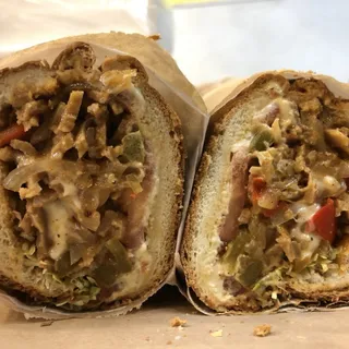 Beyond Vegetarian Cheesesteak