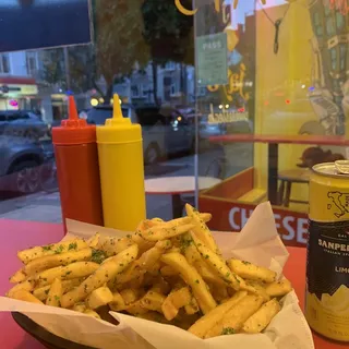 Basket of Garlic Fries