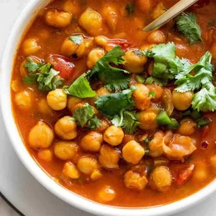Chana masala (Garbanzo bean curry )