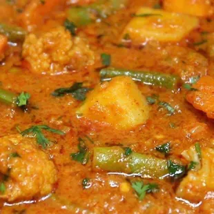 Mixed vegetables curry