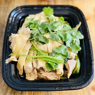 10. Hainanese Chicken Rice Dish ( very dry and too much soy sauce)