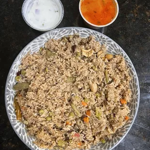 Thalapakatti veg biryani