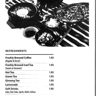 To-Go menu (back)