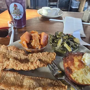 Southern style, and it was good. And I recommend everybody to get the side of macaroni and cheese.