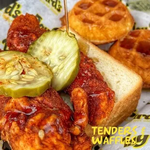 Tenders and Waffles