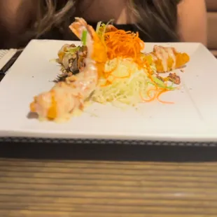 Giant Honey Walnut Prawns