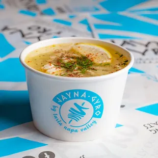 Avgolemono Soup - Chicken Lemon Orzo Soup