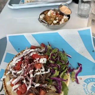 Beef Lamb Gyro Pita