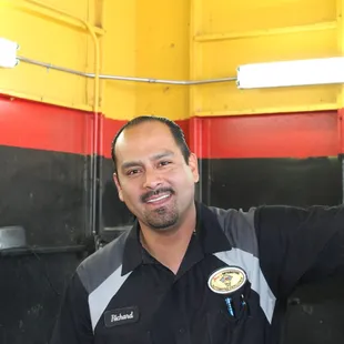 Richard Mimbela, ASE Certified Master Technician, in other words &quot;Awesome&quot;