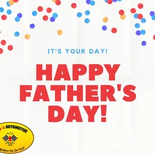 Happy Father&apos;s Day!