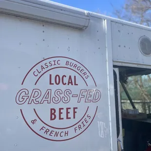 the local grass fed beef truck