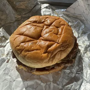 Burger- two patties and cheese