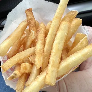 Fries - Loved these! Really nice and crispy with perfect seasoning too. Would definitely eat a lot of them..